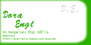 dora engl business card